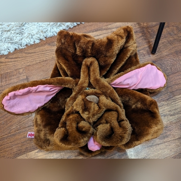 Vintage Senitt Ultra Rare Wrinkles The dog Plush back pack Bag 70s 80s - Picture 7 of 17